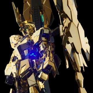 【現貨】PB限定 PG 1/60 UNICORN PHENEX 獨角獸 鋼彈 鳳凰 尾巴 羽尾 鳳尾擴充套件 NT 金色