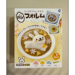 日本 Arnest飯糰壓模/模 具造型 飯糰兔兔、海豚、花/ 親子創意料理好物