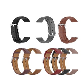 【真皮錶帶】適用 華米 Amazfit BIP 6 bip 5 Unity A2324 錶帶寬度22mm 皮錶帶 腕帶