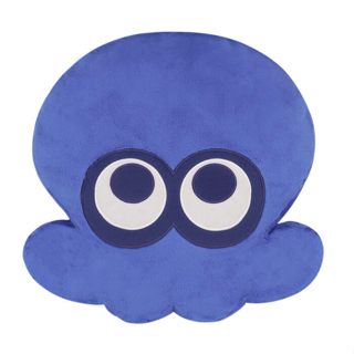 【地下街軟體世界】【任天堂周邊】斯普拉遁3系列 章魚抱枕 藍色 *原廠授權