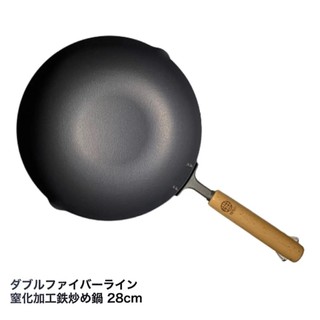 日本TETSU窒化鐵炒鍋28公分-福利品