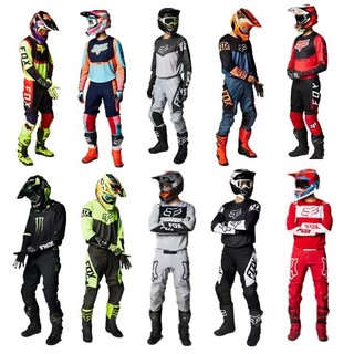 ❥新款熱賣Fox越野摩托車服套裝男夏季賽車服機車服套裝