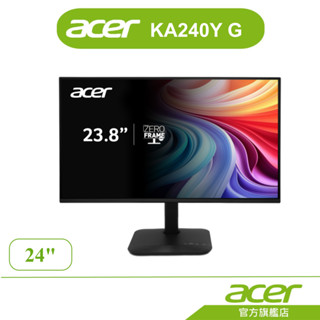 Acer宏碁 KA240Y Gbmix IPS 抗閃系列 24吋電腦螢幕