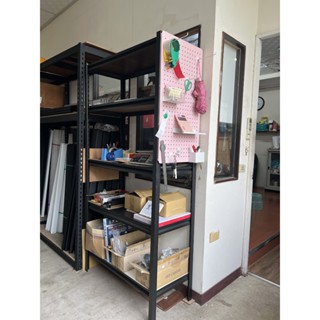 [新竹現貨] 現貨- 書架 衣架 廚房置物架 免螺絲架 收納架 置物架 角鋼架 鐵架 貨架 倉庫架