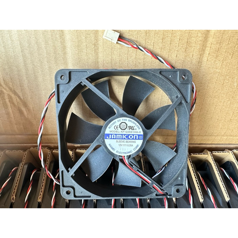 JAMICON凱美 KF1225S1HM-R 12V 0.35A  12CM 电源散熱風扇