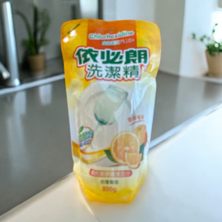 【現貨】領卷99免運+電子發票 依必朗洗潔精 800g 補充包 香橙植萃/ 柑橘