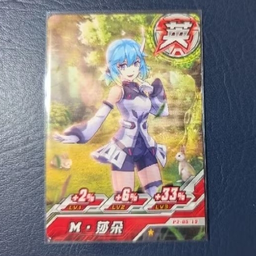 機甲英雄機鬥勇者  英雄卡   M.  莎朵  P2-05-19 I+3