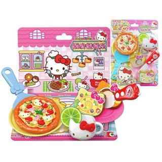 玩具研究中心 現貨 三麗鷗 凱蒂貓 Hello Kitty 尼你廚房系列-比薩組