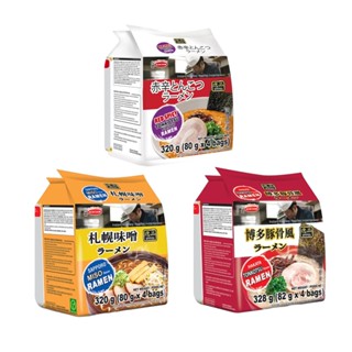 日本 Acecook 逸品 豚骨/味噌風味麵 4入 豚骨風味麵 味噌風味麵 日式風味麵 日式拉麵 拉麵 日式 泡麵