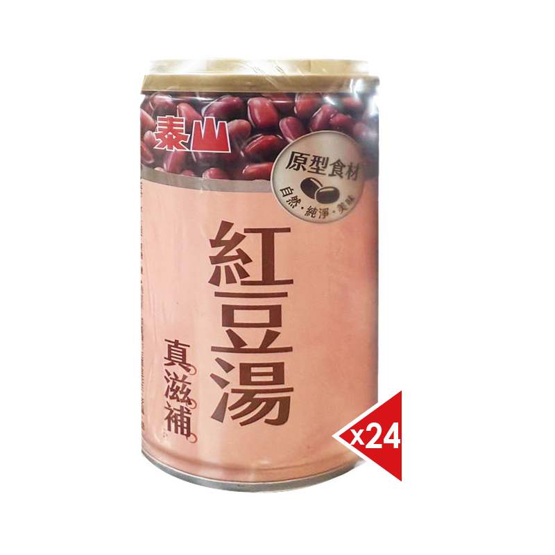 泰山 紅豆湯【箱購】330g*24入【家樂福】