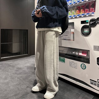【ABFR】長褲 長褲男 秋冬長褲 寬褲男 ootd 男 韓版褲子 男生褲子 灰色長褲 休閒長褲 工作褲男 韓系褲子