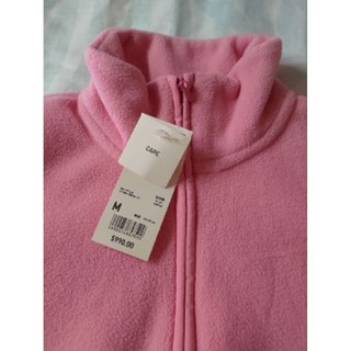 ［99go] 全新 UNIQLO 粉色 超保暖 輕質絨毛 外套 M號 登山 賞雪內搭