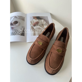 167.collection 正韓 (官網$1280）miu style金幣釦樂福鞋