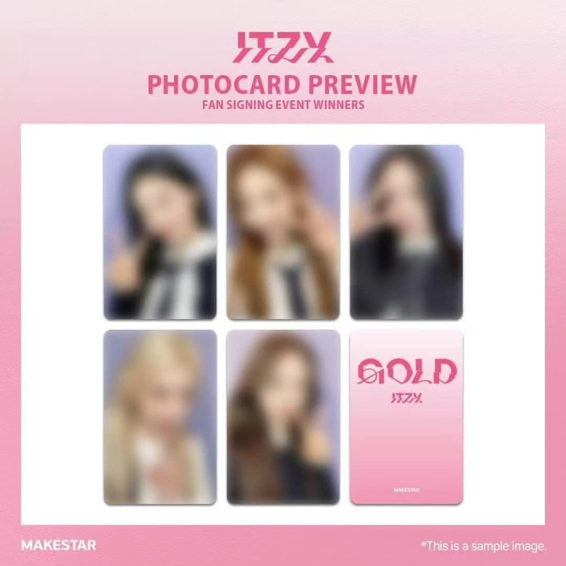 itzy GWBG 台湾 台北 makestar 特典トレカ 5枚セット ITZY GWBG Soundwave フォトカード 対面 特典 5枚セット - メルカリ