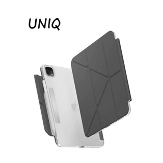 現貨 iPad Pro 2024 平板保護套【UNIQ新加坡】CamdenClick磁吸設計帶筆槽多功能極簡透明保護套