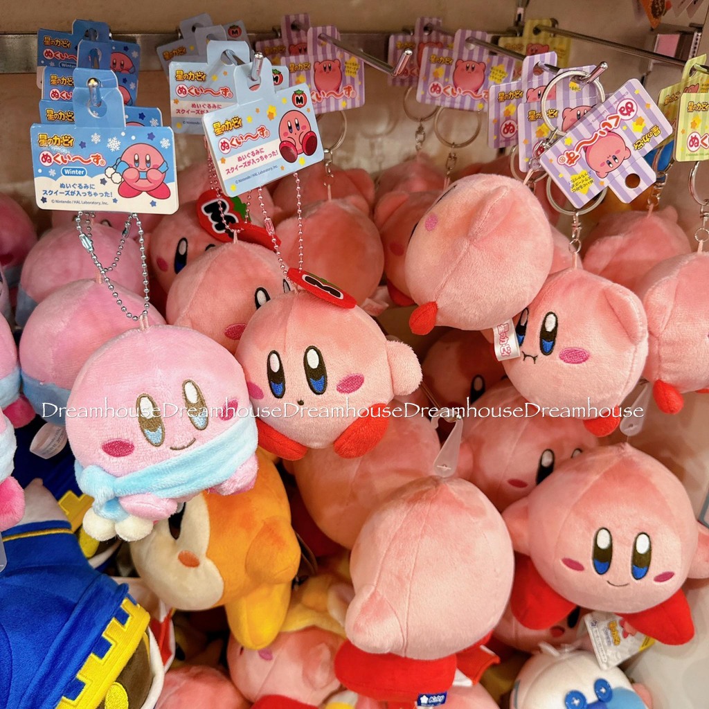 日本帶回 kirby 星のカービィ 星之卡比 卡比 瓦豆魯迪 瓦多迪 吊飾娃娃 珠鍊吊飾 鑰匙圈 絨毛娃娃 公仔 玩偶