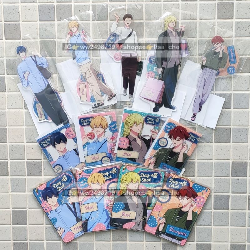 現貨日版 失憶投捕 便服 Day-off Shot 假日 休息日 壓克力立牌 徽章 要圭 清峰葉流火 山田 葵 千早瞬平
