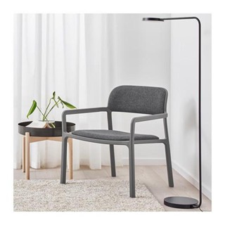 絕版品/北歐工業LOFT風格經典IKEA宜家YPPERLIG扶手椅餐椅工作椅休閒椅/灰色/二手八成新/特$2500