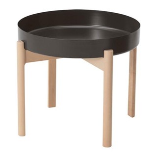 絕版品/北歐LOFT風格IKEA宜家YPPERLIG實木邊桌咖啡桌茶几餐桌床頭櫃/50x40/二手八成新/特$2980