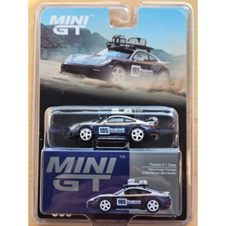 +小玩家+ mini gt #805 porsche 911 dakar rallye design 左駕 美版吊卡