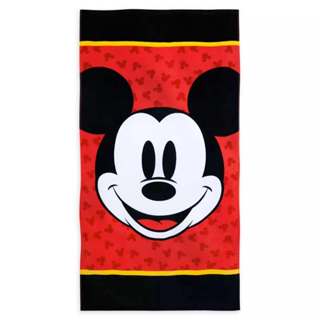 預購150x73cm純棉購❤️正版❤️ 美國迪士尼 Mickey Mouse 米奇 米老鼠 毛巾 浴巾