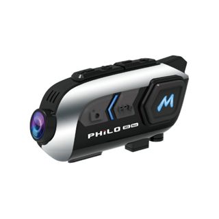 【極度風速】PHILO 飛樂 新獵鯊 M3 藍芽對講安全帽型行車紀錄器(錄影超強續航9小時)贈送64G記憶卡