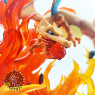 📸【實物實拍】寶可夢周邊 AM噴火龍 精靈寶可夢GK 模型手辦 潮玩模型 港版GK 雕像擺飾 生日禮物 交換禮物