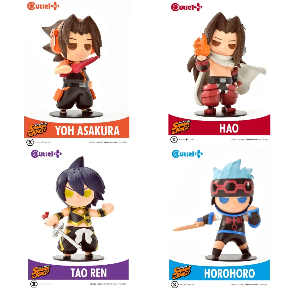 CT1 通靈王 麻倉葉 麻倉葉 轟隆轟隆 道蓮 CUTIE1 PLUS SHAMAN KING 野獸國