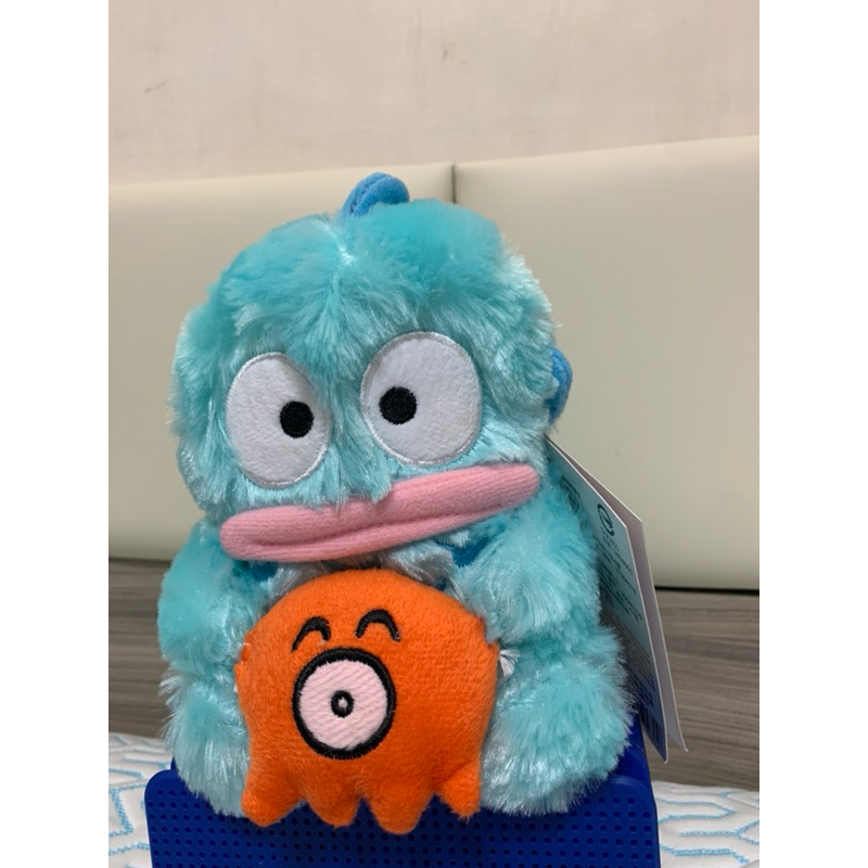 三麗鷗 人魚漢頓坐姿娃娃6吋 絨毛娃娃 玩偶 人魚漢頓 醜魚 抱章魚 人魚漢頓娃娃 人魚漢頓玩偶