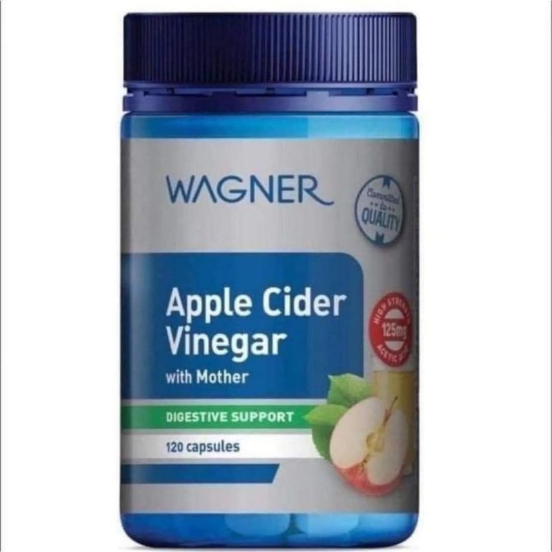 （現貨）澳洲 WAGNER 蘋果醋 酵素膠囊120顆