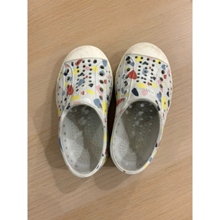 【二手】Native Shoes小童鞋 JEFFERSON 洞洞鞋 防水鞋 US C7 膠鞋 14cm