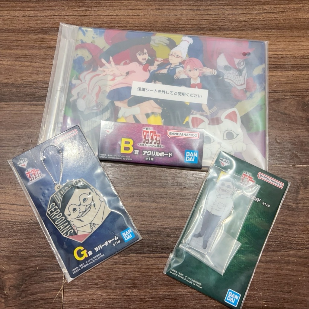 《一番賞現貨》日版 一番賞 膽大黨～靈異戰鬥 開幕！壓克力圖板畫板 厄卡倫 賽伯星人 B賞 F賞 G賞
