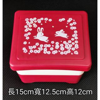 臺灣製造 Unicorn 耐熱120度可微波甜蜜雙層日式便當盒