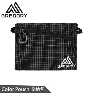 【GREGORY】Color Pouch 旅行收納包/零錢包/置物小包/錢包 黑格