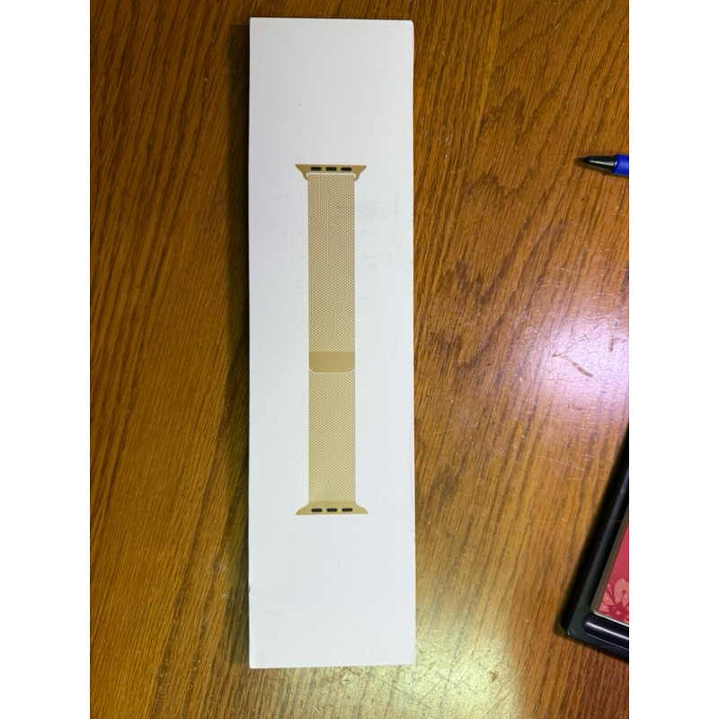 Apple Watch原廠金屬錶帶（米蘭尼斯錶帶）45mm（金色）