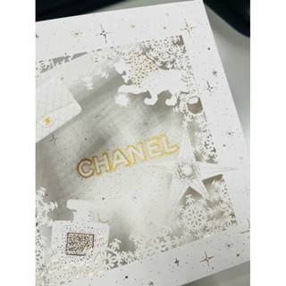 Chanel 香奈兒 卡片 祝賀卡片 燙金小卡禮物卡 質感萬用卡 耶誕卡 禮物卡 賀卡 耶誕卡片 告白卡片 求婚卡片