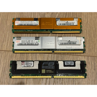 DDR2 667 4GB PC2-5300F 伺服器 工作站 記憶體 ECC 240pin 一般主機板不能用
