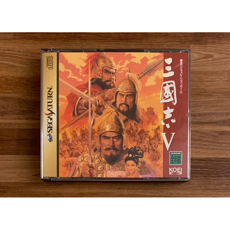 SEGA Saturn SS 三國志5 三國志V KOEI 光榮 正版遊戲片 原版光碟 日文版 純日版 二手片 日版適用