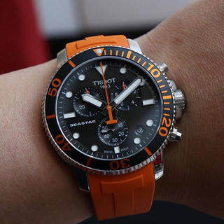 🟠🔹 天梭 TISSOT Seastar 1000 Quartz Chronograph系列腕錶 手錶 計時 🔹🟠