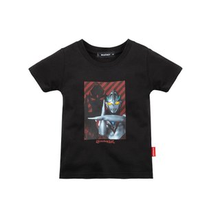 野獸國直營店｜ULTRAMAN 超人力霸王 雅克 兒童短T (黑色)