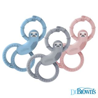 【 Dr.Brown's 布朗博士】矽膠樹懶固齒器 Dr.Brown's布朗博士 官方旗艦店