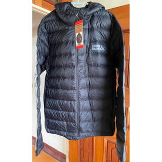 全新EDDIE BAUER 羽絨550薄款外套-男款黑M