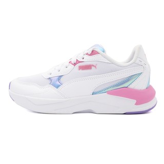 PUMA X-Ray Speed Lite Bouncy 鞋帶 運動鞋 大童鞋 白粉 S1039 (39800501)