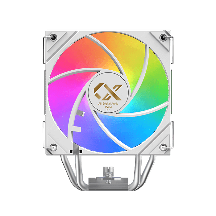 XIGMATEK 富鈞 AK6 Digital Twin 塔式 CPU 散熱器 單塔/六導管/雙風扇/溫度顯示