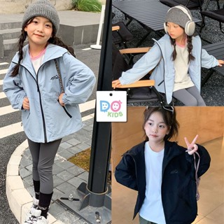 DO Kids童裝 臺灣現貨-日系連帽衝鋒衣 男女童裝 秋冬季新品 兒童 中大童 長袖 上衣 外套 防風