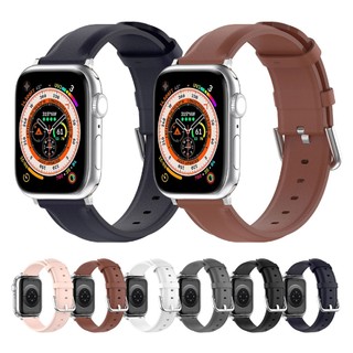 Apple Watch 12 11 10 圓尾真皮錶帶 9 Ultra 3 2 42mm 46mm 45mm 49mm