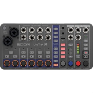 ZOOM LiveTrak L-6 Podcast 混音器 錄音介面