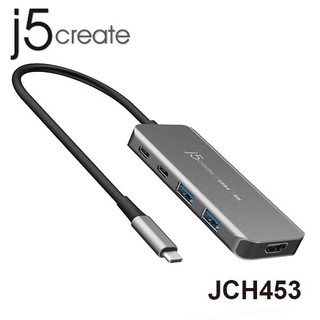 【3CTOWN】含稅 j5 create JCH453 USB4 8K60輕巧集線器 相容Thunderbolt 3/4
