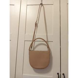 Giordano ladies 真皮側背包