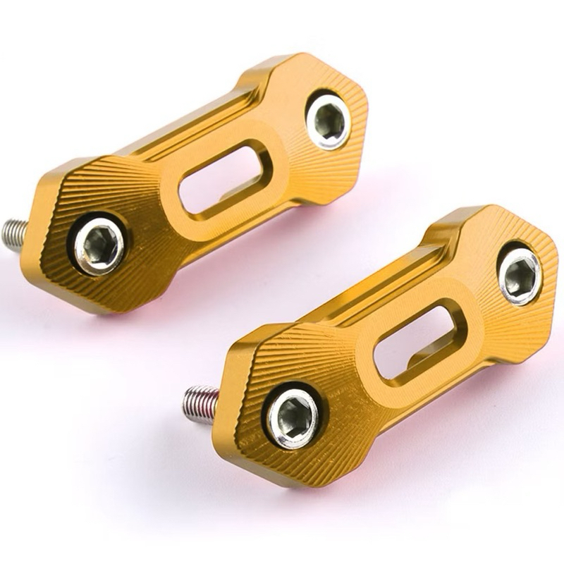【二手】適用川崎忍者NINJA400 18-24年改裝後視鏡移除蓋替換裝飾底座配件